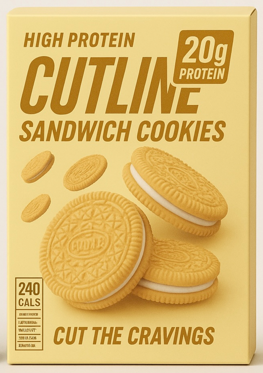 Cutline High Protein Golden Sandwich Cookies